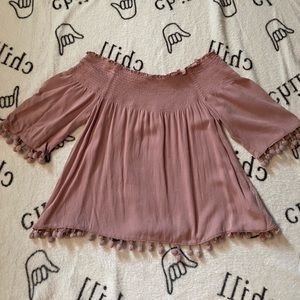 Cute pink top size Medium